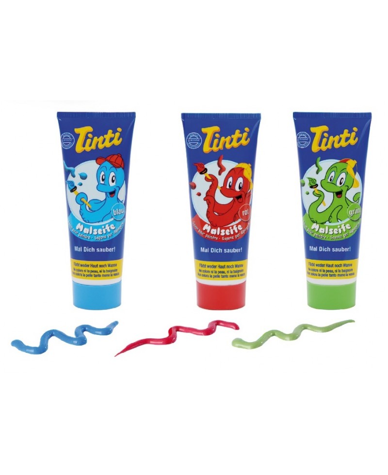 Sapone per dipingere - Set 3 tubetti 70 ml (rosso, verde, blu)