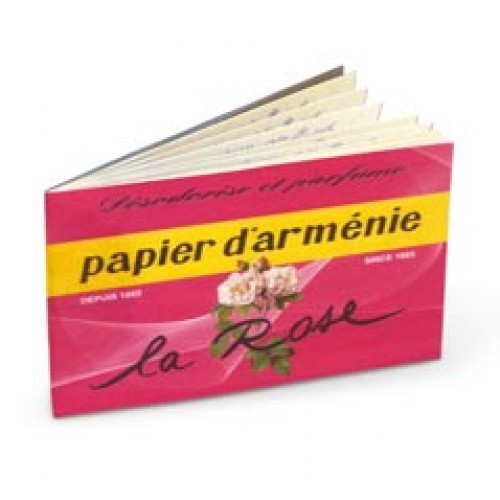 Papier d’Armenie alla Rosa